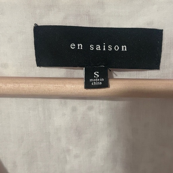 EN SAISON babydoll dress. Size small - Picture 2 of 4